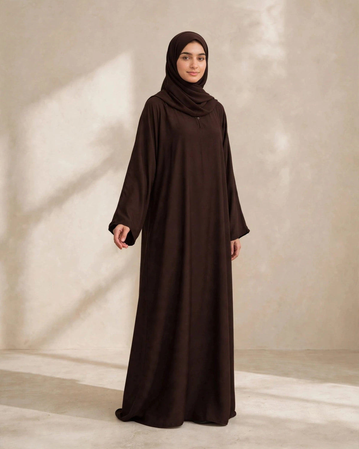 Maxsi Abaya - Chocolate Brown