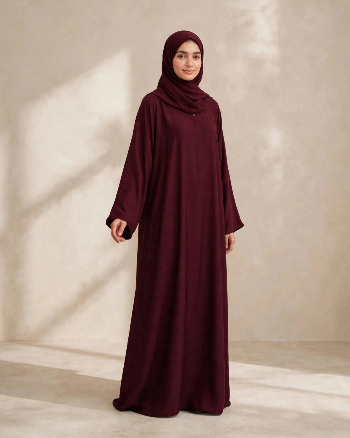 Maxsi Abaya - Maroon