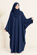 Baggy Abaya - Navy Blue
